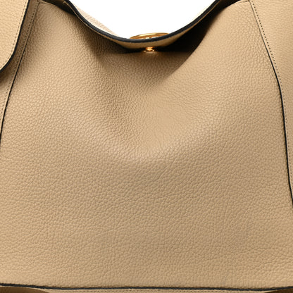 Mulberry Small Classic Grain Calfskin Marloes Hobo Light Dune 8 of 12