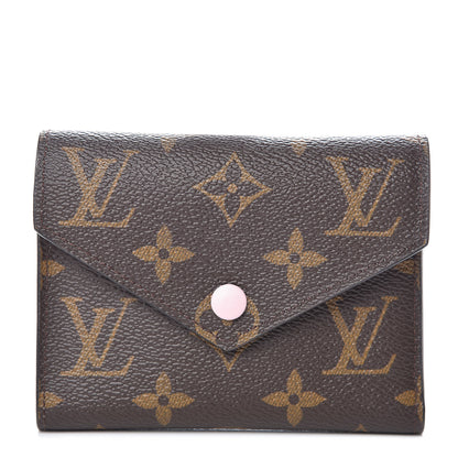 Louis Vuitton Monogram Victorine Wallet Rose Ballerine 1 of 8