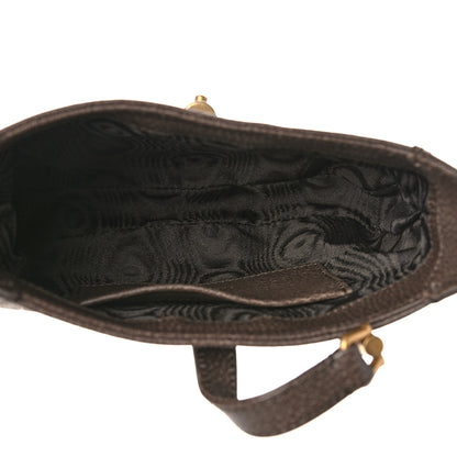 Gucci X BALENCIAGA BB Supreme Monogram Calfskin Web Mini Jackie 1961 Hobo Beige Ebony 5 of 9