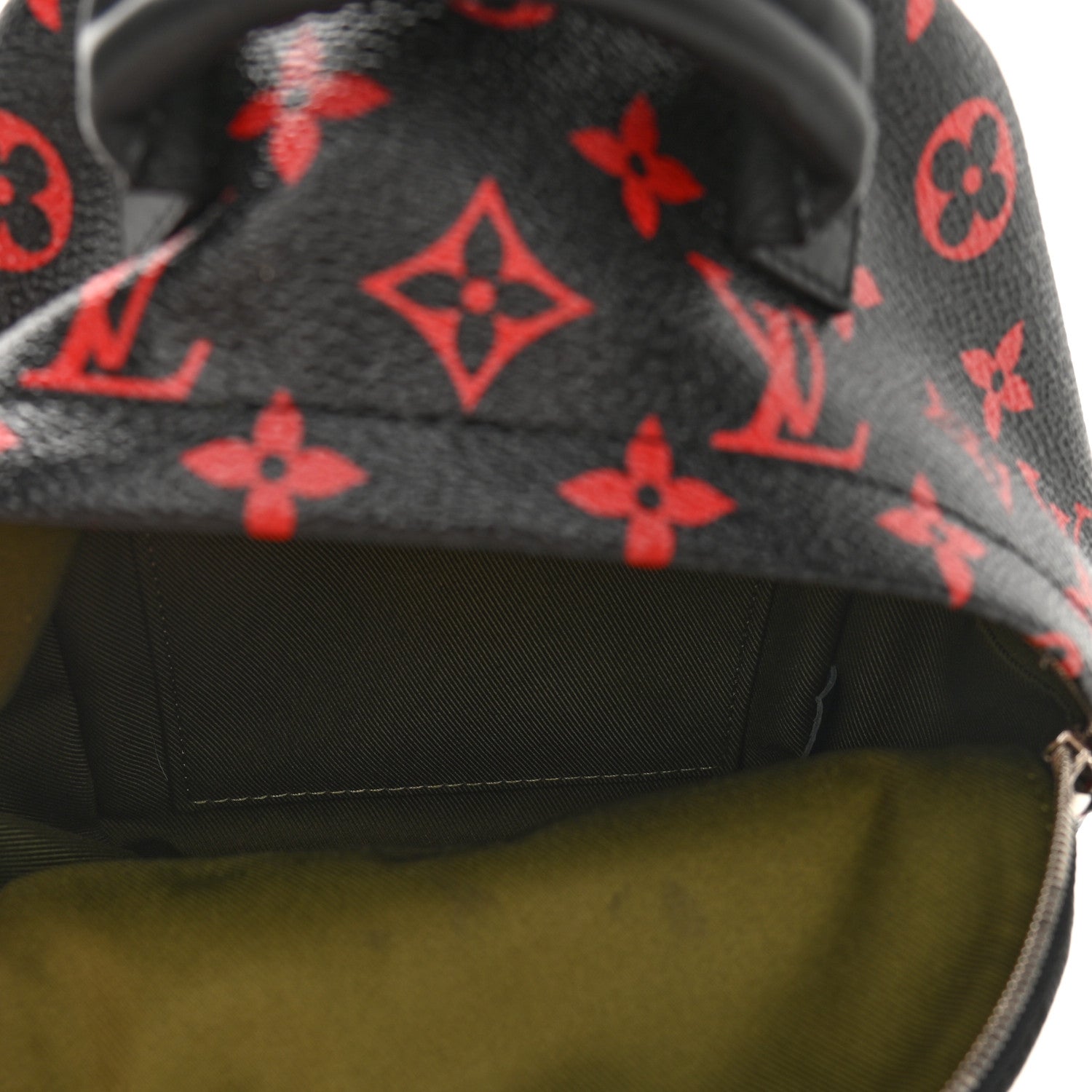 Louis Vuitton Monogram Infrarouge Palm Springs Backpack Mini 5 of 8