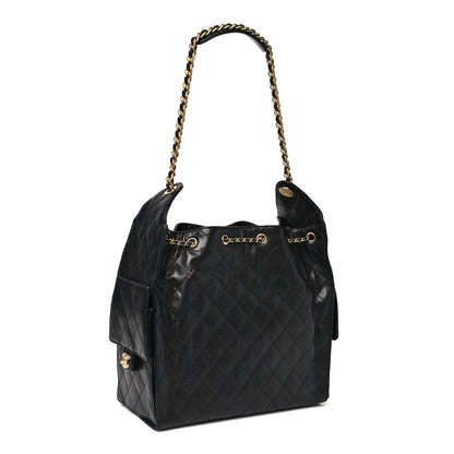 Chanel Caviar Quilted Medium Chanel 25 Handbag Black 4 of 11