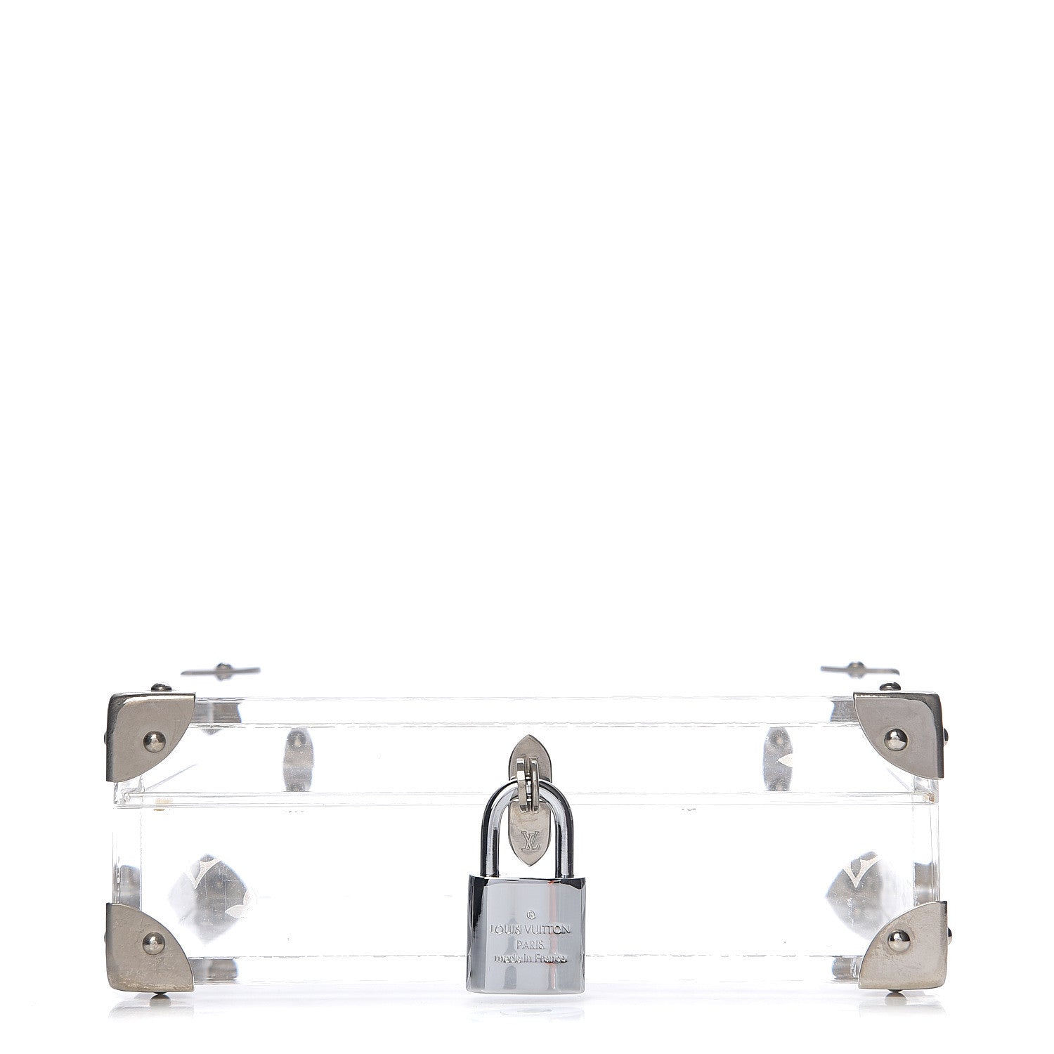 Louis Vuitton Transparent Plexiglass Mini Trunk 1 of 4