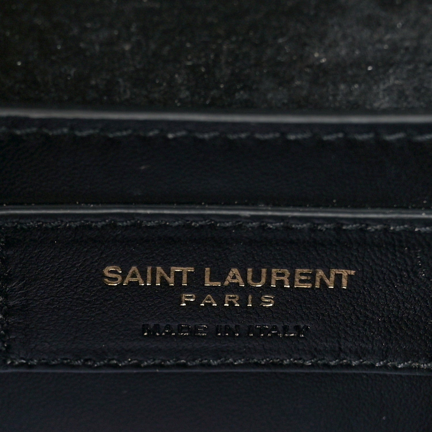 Saint Laurent Metallic Calfskin Medium Classic Monogram Kate Satchel Pale Gold 6 of 8