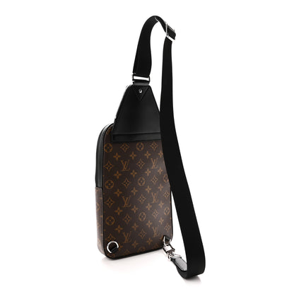 Louis Vuitton Monogram Macassar Avenue Sling Bag NM 3 of 9