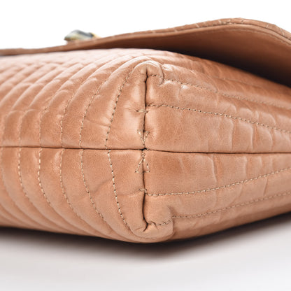 Lanvin Calfskin Quilted Medium Happy Shoulder Bag Brown 9 of 11