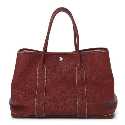 Hermes Negonda Garden Party Tote 36 MM Rouge H 1 of 7