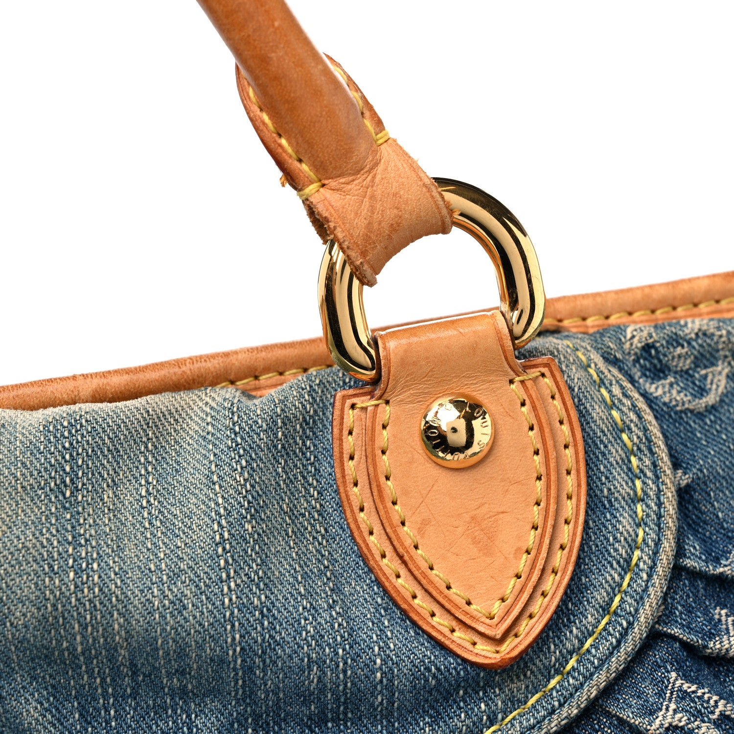 Louis Vuitton Denim Neo Cabby GM Blue 12 of 19