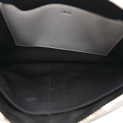 Christian Dior Coated Canvas CD Diamond Pouch Grey 5 of 11