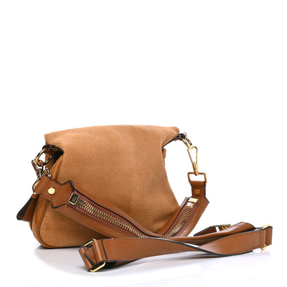 Tom Ford Calfskin Calf Hair Medium Jennifer Toffee 2 of 4