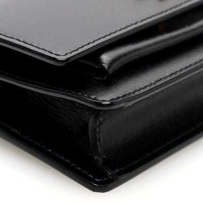 Saint Laurent Smooth Calfskin Sunset Baby Belt Bag Black 8 of 9