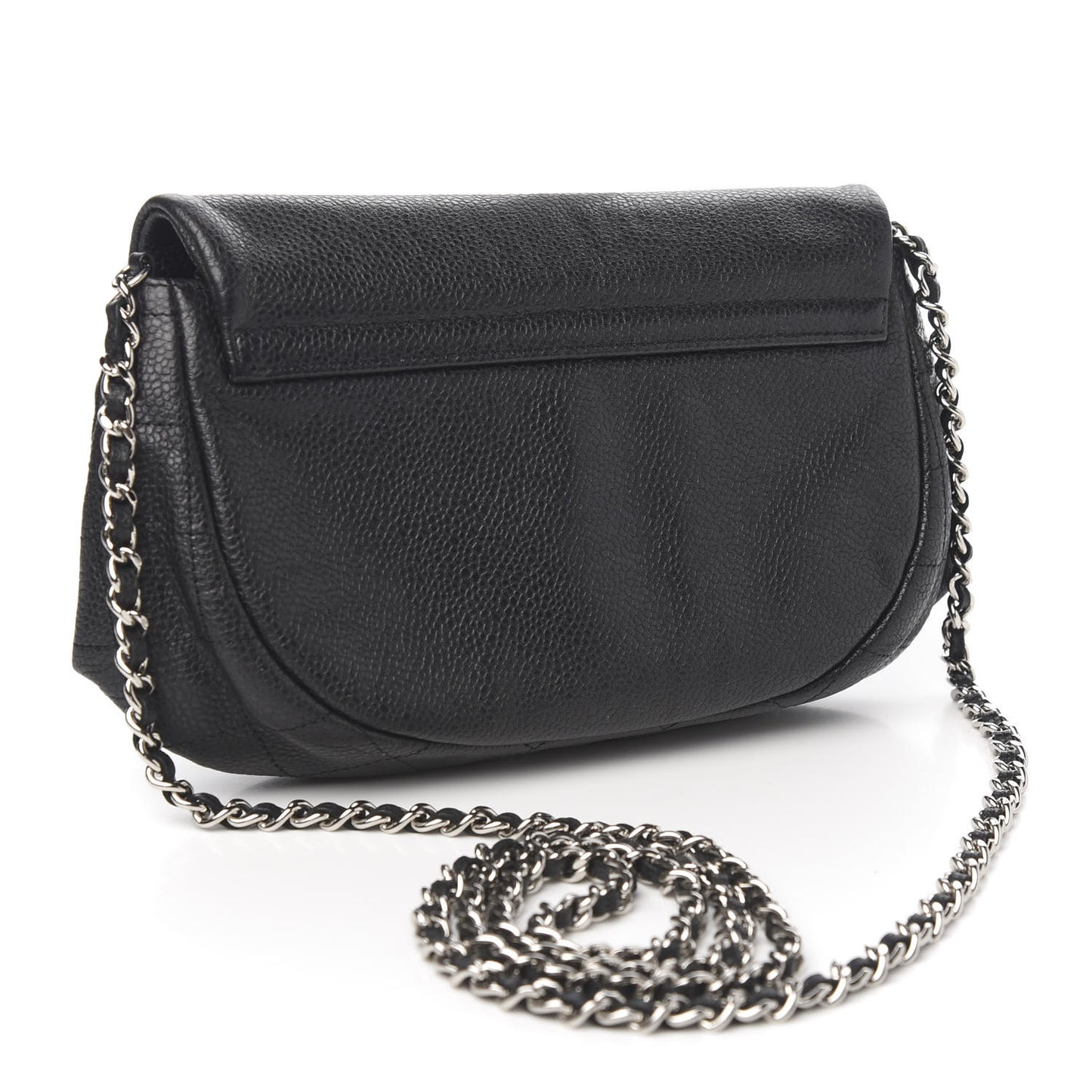 Caviar Half Moon Wallet On Chain WOC Black