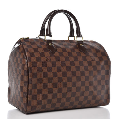 Louis Vuitton Damier Ebene Speedy 30 3 of 7