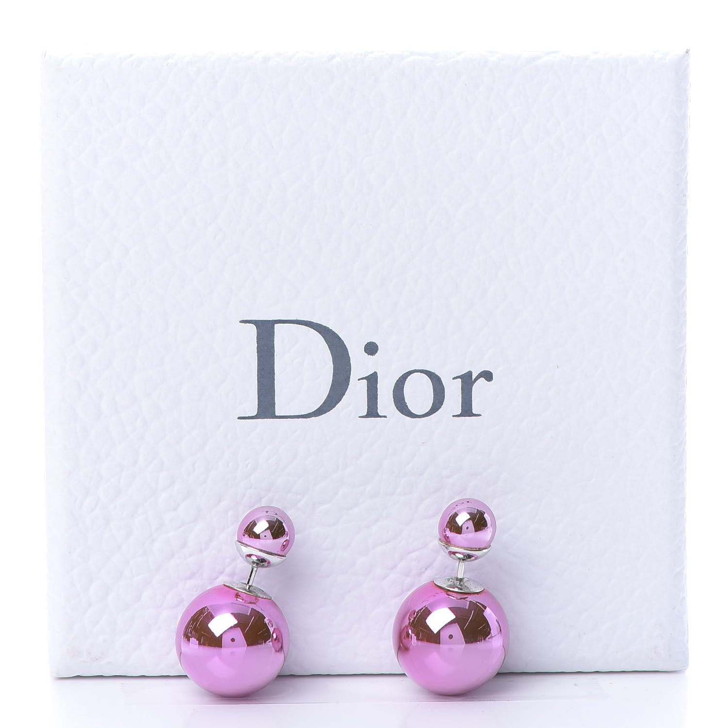 Christian Dior Pearl Mise En Dior Tribal Earrings Pink 5 of 5