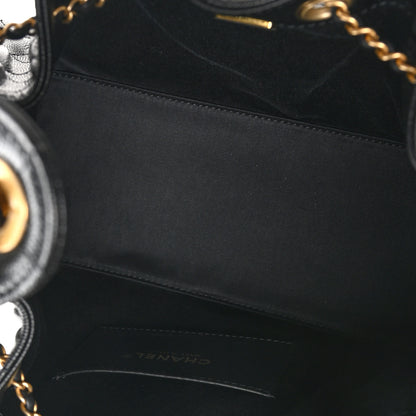 Chanel Caviar Quilted Small Chanel 25 Handbag Black 5 of 11