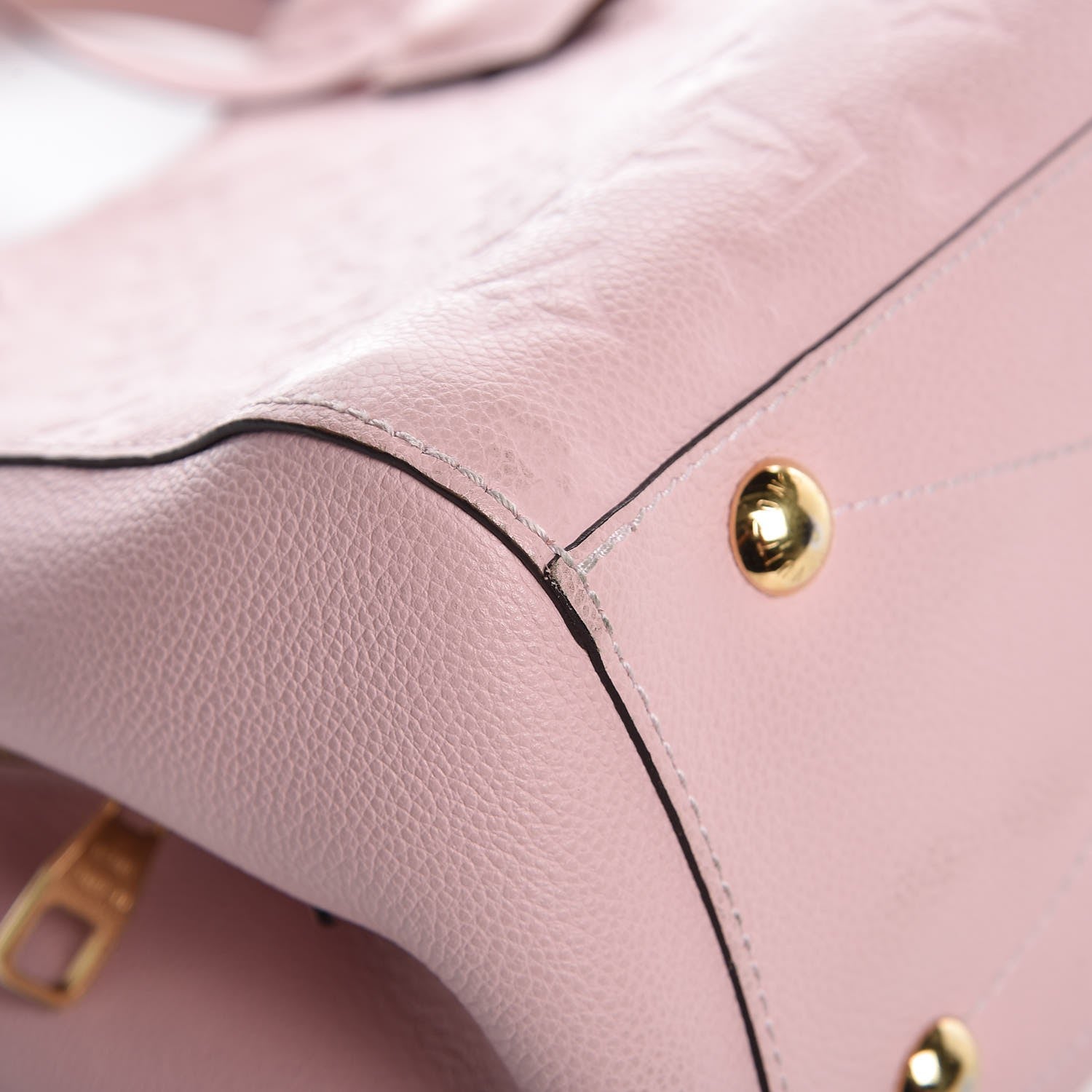 Louis Vuitton Empreinte Montaigne MM Rose Ballerine 11 of 15