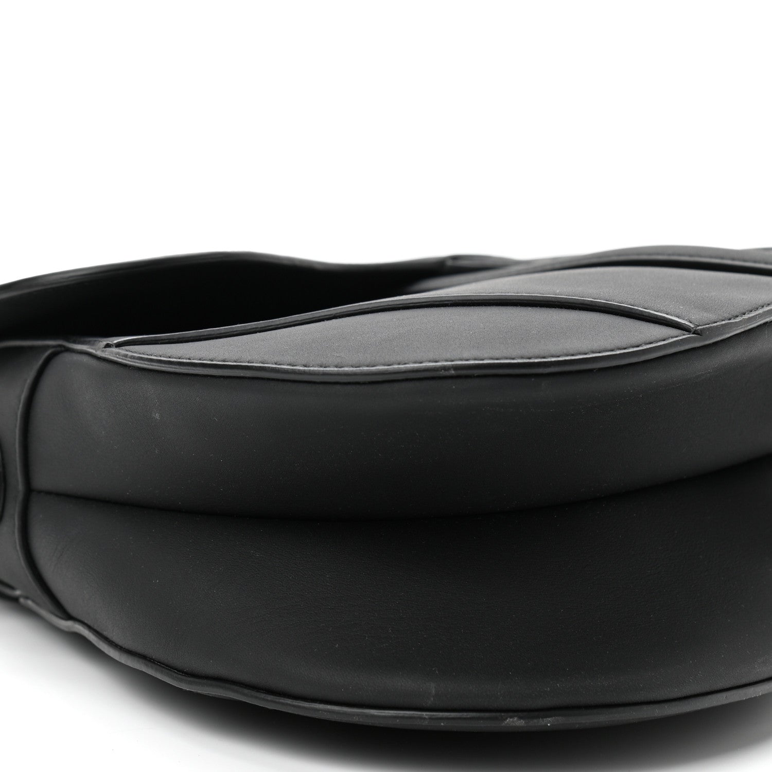 Christian Dior Ultra Matte Calfskin Saddle Bag Black 9 of 11