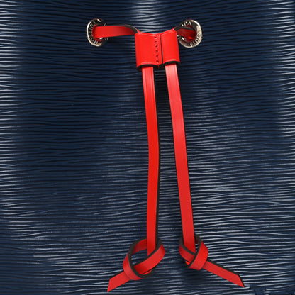 Louis Vuitton Epi Neonoe Indigo Coquelicot 8 of 14