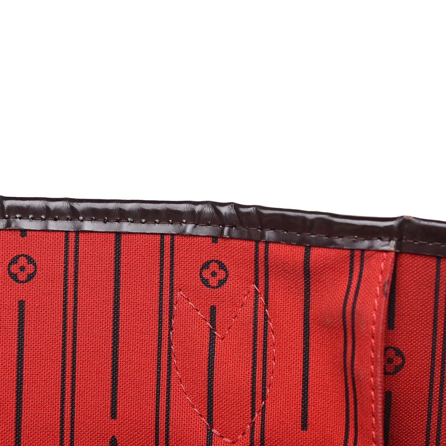 Louis Vuitton Damier Ebene Neverfull MM 19 of 19