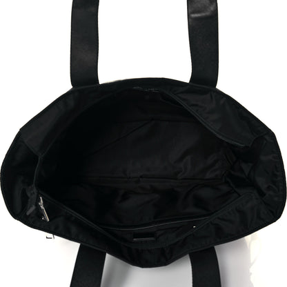 Prada X UNIVERSAL STUDIOS Tessuto Nylon Montagna Frankenstein Heart Tote Black 6 of 14
