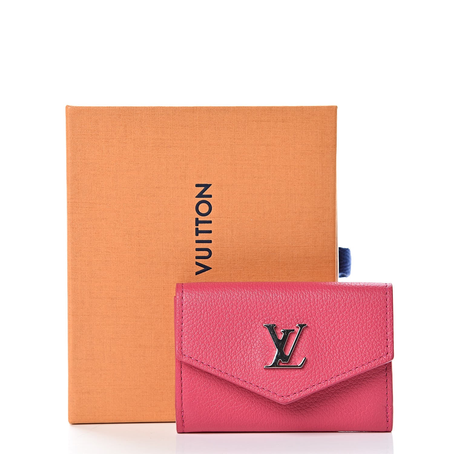 Louis Vuitton Calfskin Lockmini Wallet Hot Pink 7 of 7