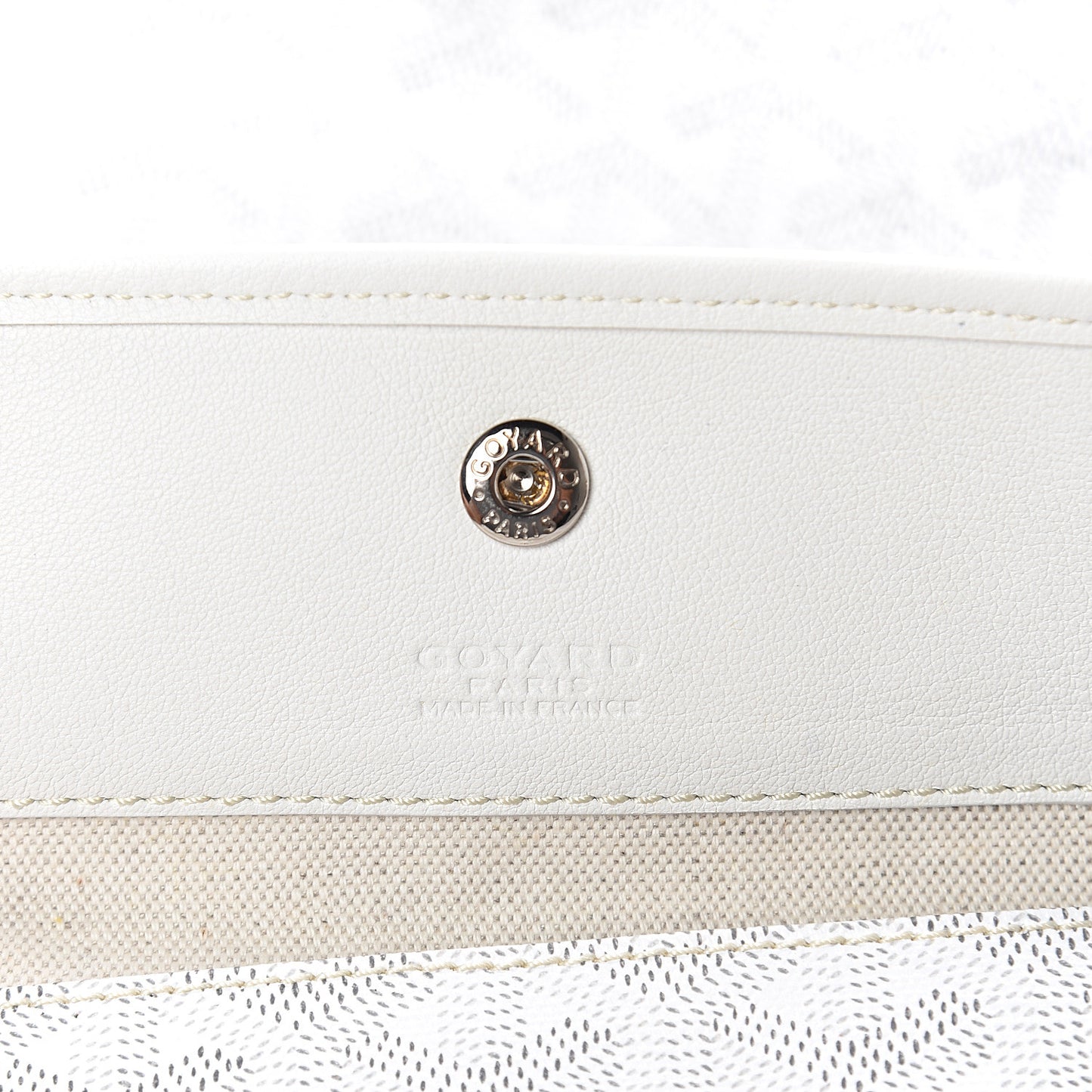 Goyardine Saint Louis GM White
