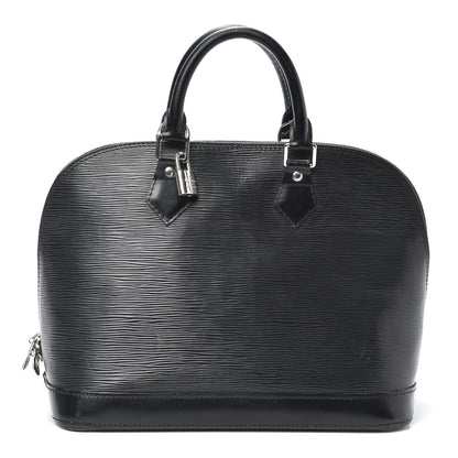 Louis Vuitton Epi Alma MM Black 1 of 8