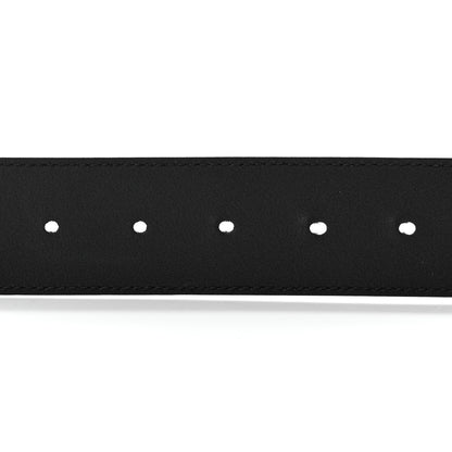Gucci Moon Calfskin Scales Double G 40mm Belt 80 32 Black 4 of 7