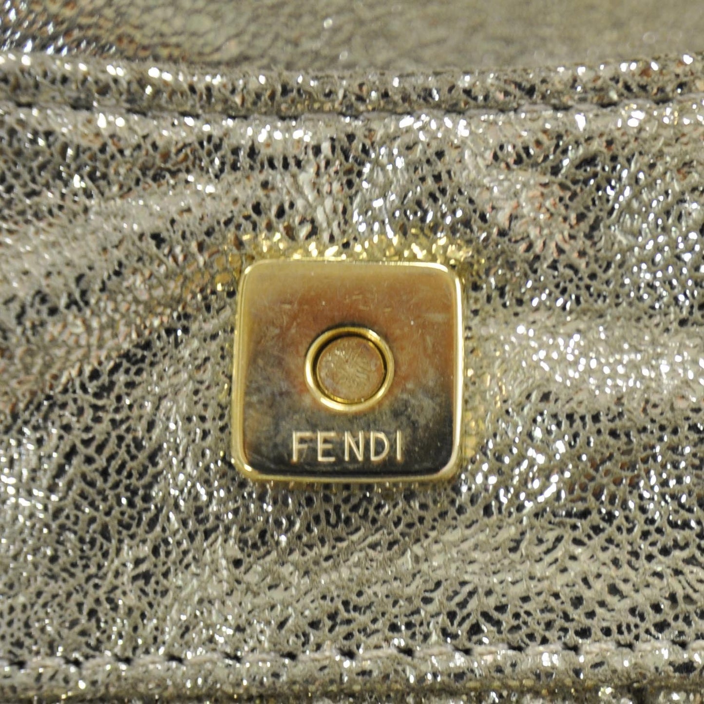 Leather Mini Chef Gold