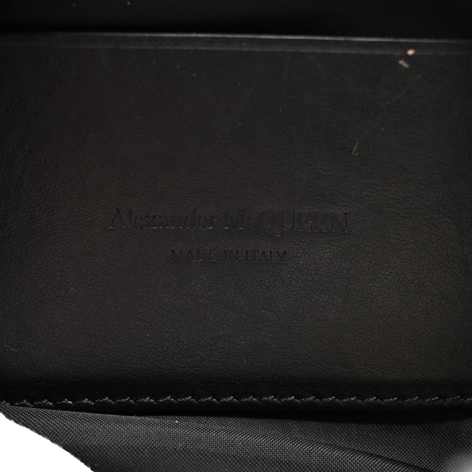 Alexander McQueen Jacquard Skull Belt Bag Black White 6 of 10