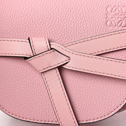 Loewe Grained Calfskin Mini Gate Crossbody Bag Pastel Pink 10 of 11