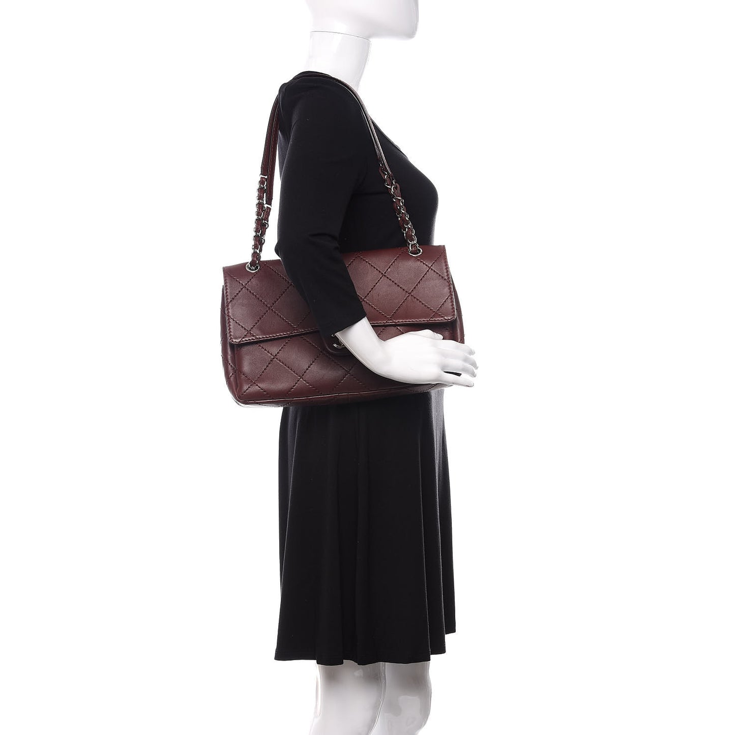 Lambskin Orient Express Flap Burgundy