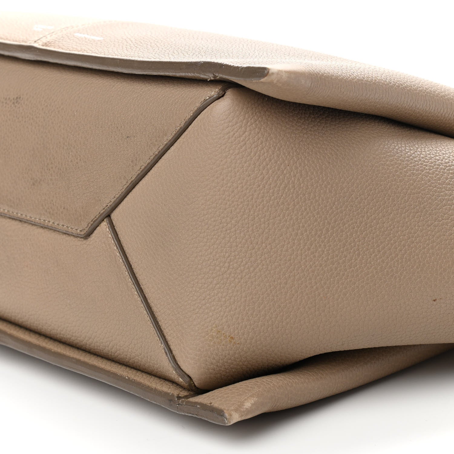 Celine Baby Grained Calfskin Small Tri-Fold Bag Light Taupe 10 of 18