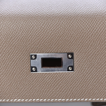 Hermes Epsom Kelly Sellier 32 Etoupe 31 of 40