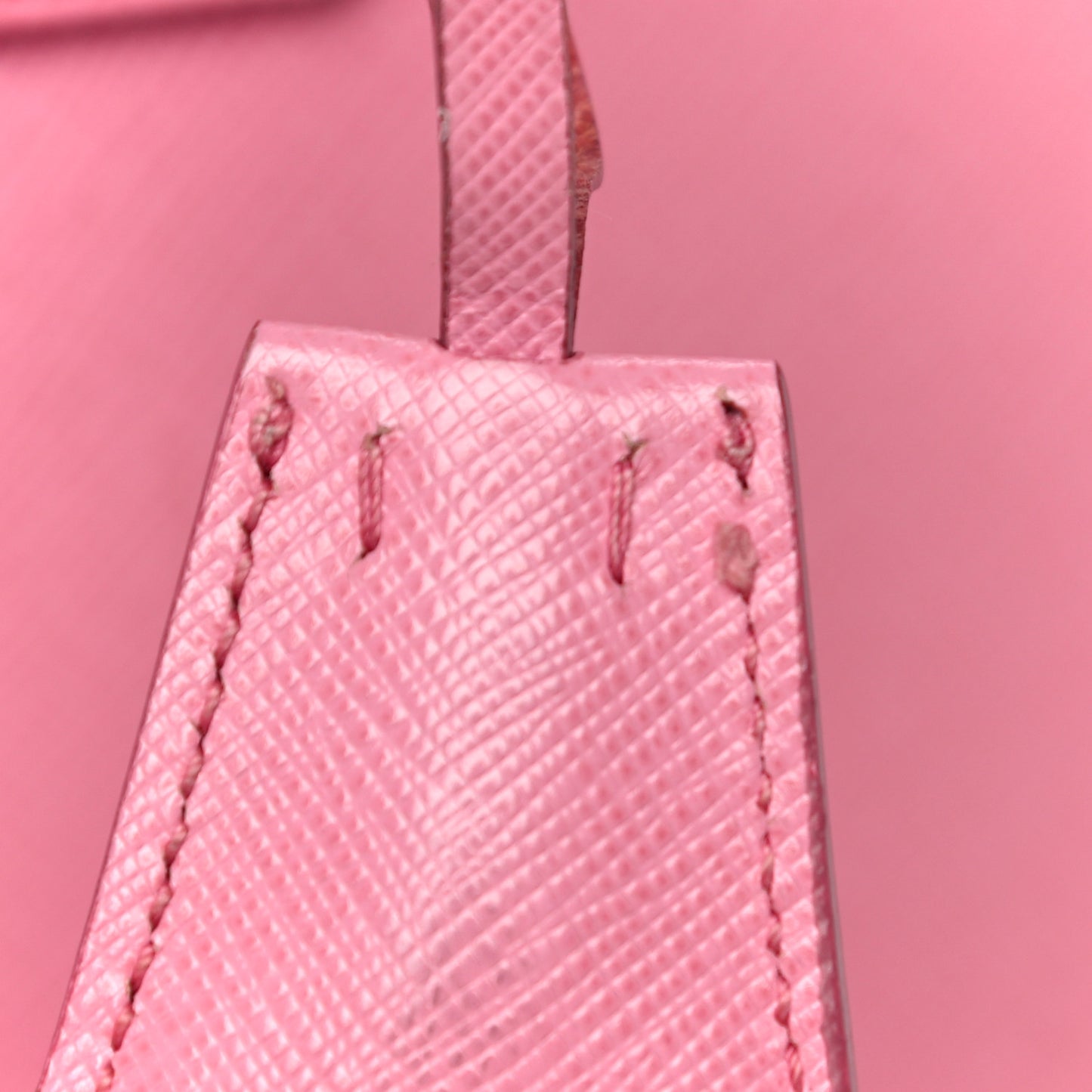Saffiano Lux Mini Galleria Double Zip Tote Begonia