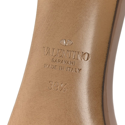 Valentino Garavani Patent Nappa V Logo 80mm Sandals 39.5 Rose 14 of 18