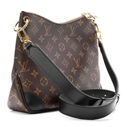 Louis Vuitton Monogram Odeon PM Black 3 of 10