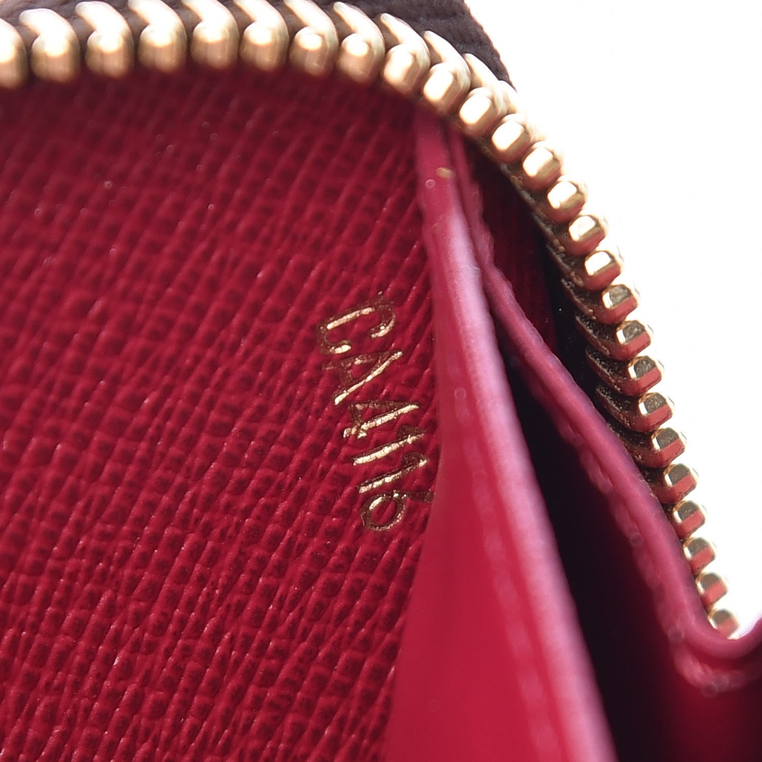 Louis Vuitton Monogram Clemence Wallet Fuchsia 7 of 8