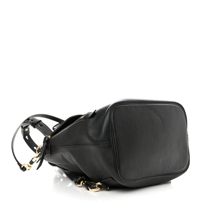 Chloe Suede Calfskin Small Faye Backpack Black 4 of 17