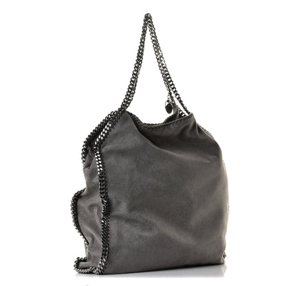Stella McCartney Shaggy Deer Big Falabella Tote Grey 3 of 6