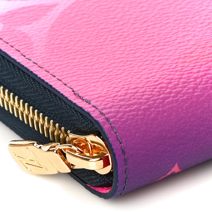 Louis Vuitton Monogram Giant Spring In The City Zippy Wallet Midnight Fuchsia 8 of 10