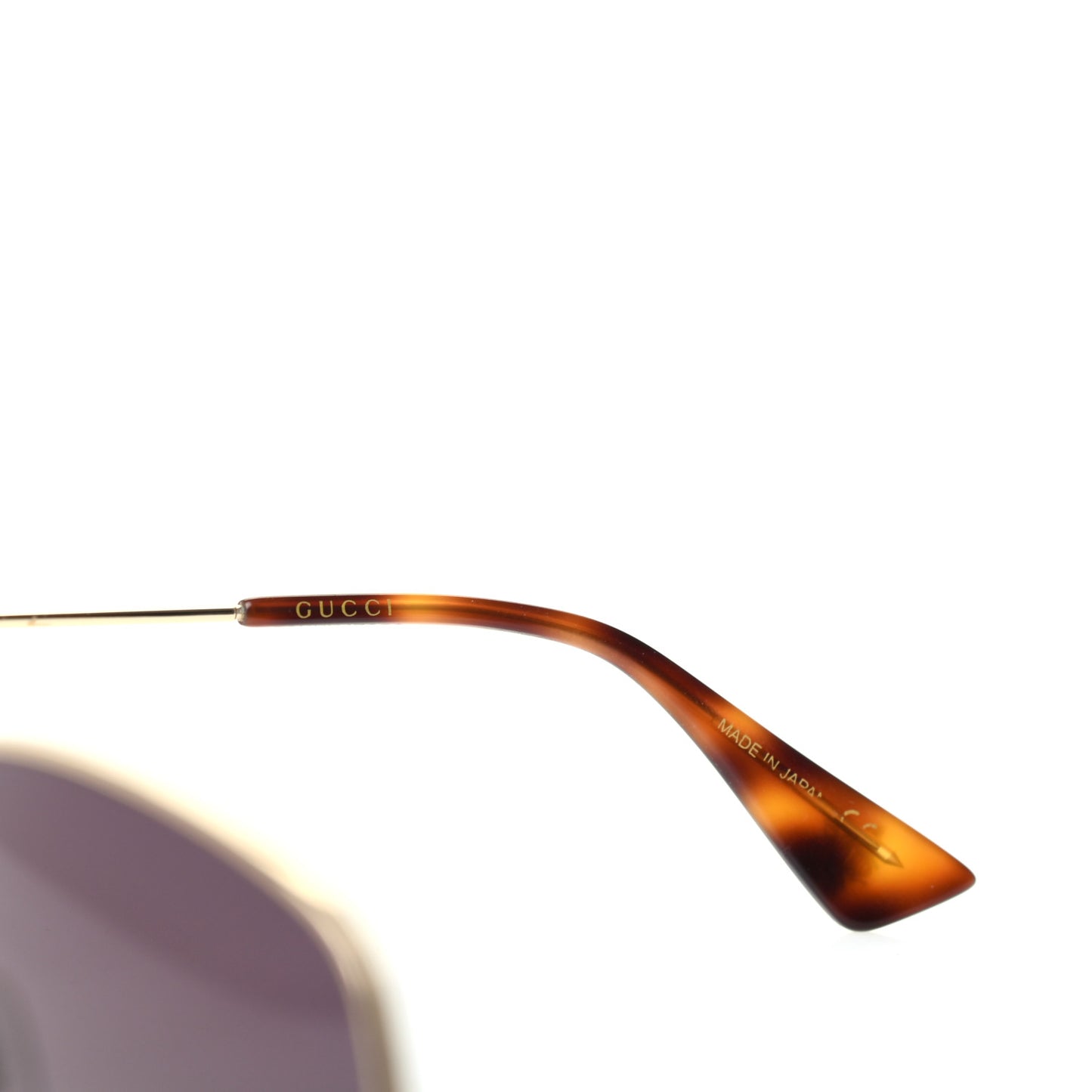 Metal Square Frame Sunglasses GG0415SK Gold