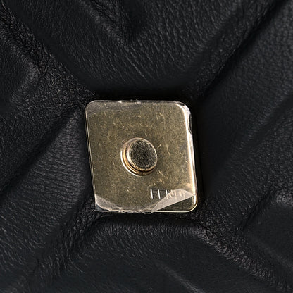 Fendi Nappa FF 1974 Embossed Mini Baguette Black 9 of 15