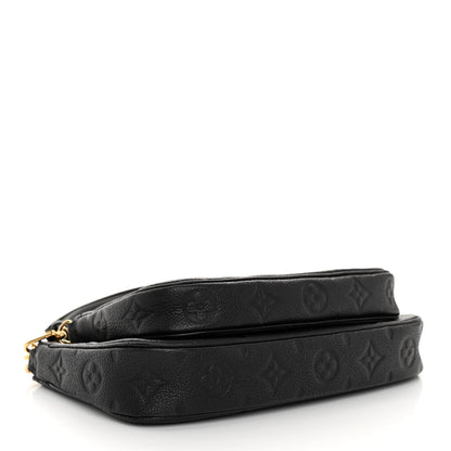 Louis Vuitton Empreinte Monogram Giant Multi Pochette Accessories Black 4 of 11