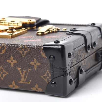 Louis Vuitton Monogram Petite Malle Black 7 of 19