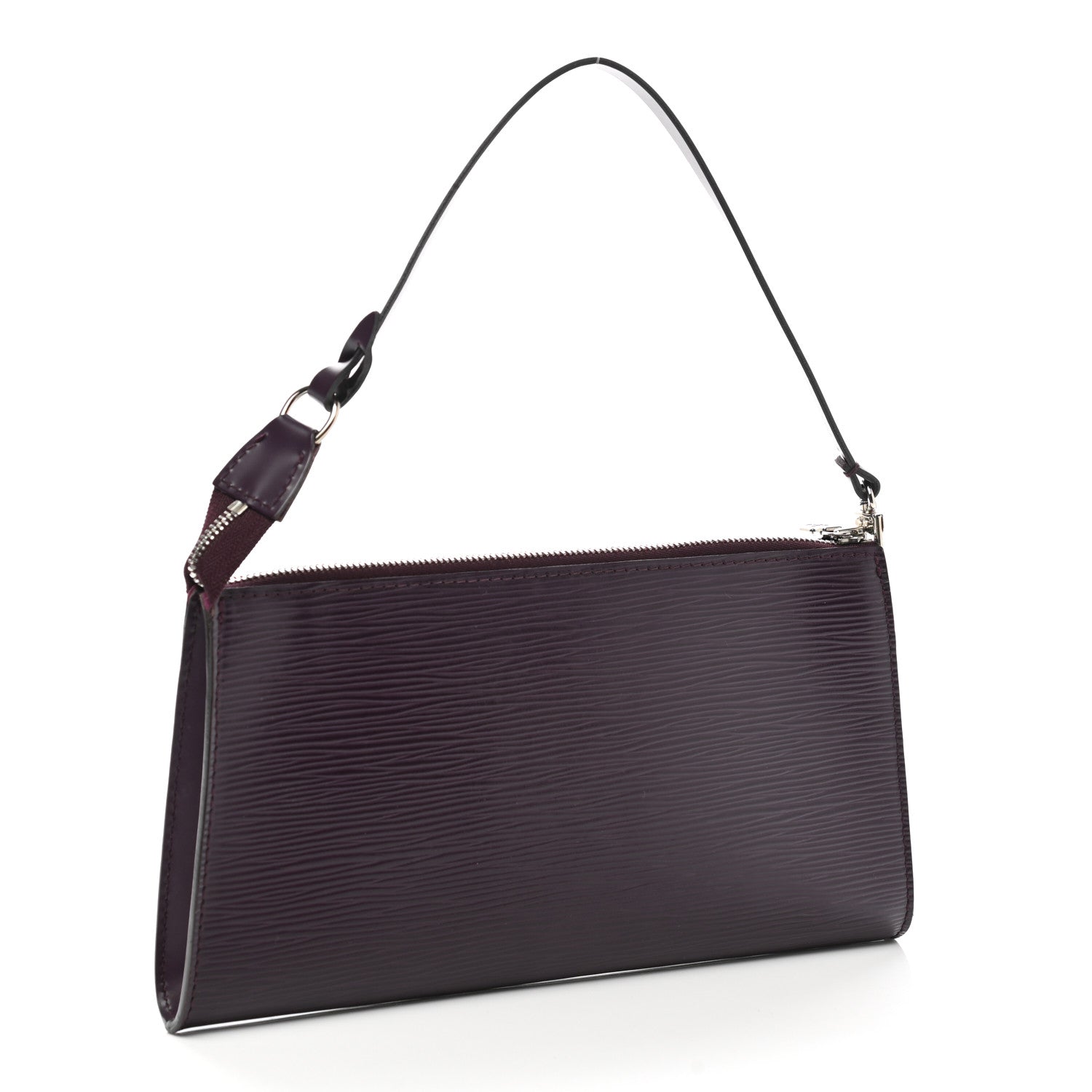 Louis Vuitton Epi Pochette Accessories 24 Cassis 3 of 9