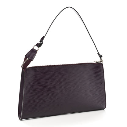 Louis Vuitton Epi Pochette Accessories 24 Cassis 3 of 9