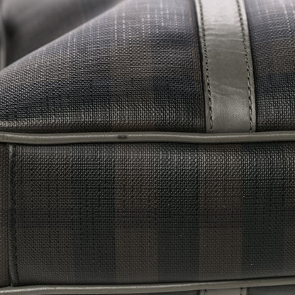 Burberry London Smoked Check Large Briefcase Grey 34 of 39