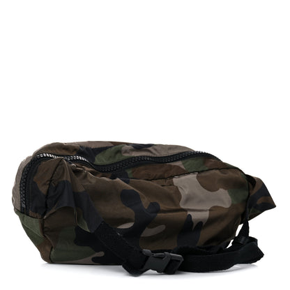 Valentino Garavani Nylon Camouflage Belt Bag Army Green 3 of 9