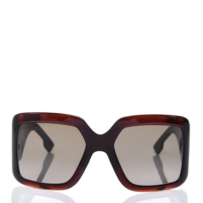 Christian Dior Acetate DiorSo Light 2 Shield Sunglasses Tortoise 2 of 9