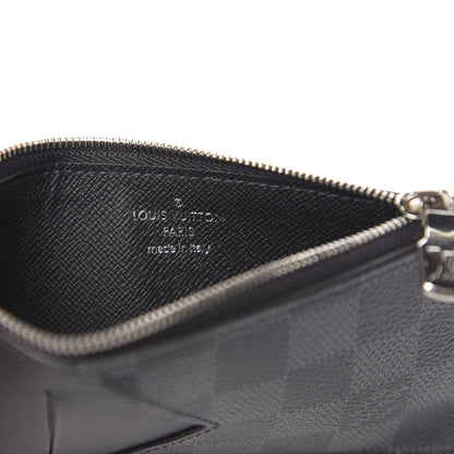 Louis Vuitton Damier Graphite Coin Card Holder 5 of 6